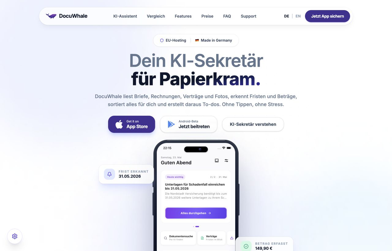 Docuwhale Website-Hero